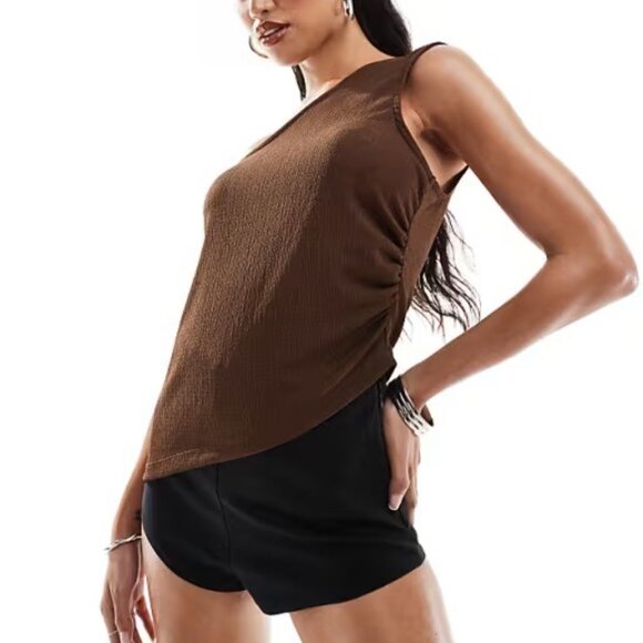ASOS DESIGN Micro Shorts Ultimate Hotpants in Black - Picture 1 of 5